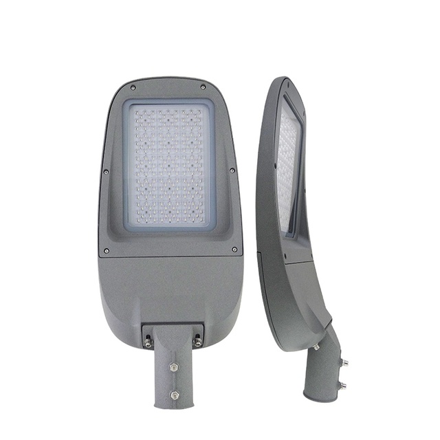 IP66 Rated 100W-300W Outdoor LED Street Light Solar Powered Luminaire for Road & Parking Lot Lighting Mounted on Lamp Pole