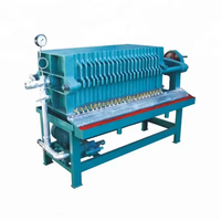 Plaatframe Type Oliefilter Machine Eetbare Zonnebloemolie Raffinaderij Plant Ruwe Palmolie Filtratie Machine Met 25 Lagen