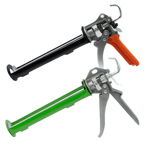 Pistola de Sellado Manual de Acero Inoxidable de Precisión Anti-Goteo, Varilla de Trinquete de Alta Calidad, Relación de Empuje 10:1, Ajuste Suave - Product Image 6