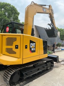 รถขุดไฮดรอลิกตีนตะขาบมือสอง Cat 307.5 อุปกรณ์ก่อสร้างของแท้จากสหรัฐอเมริกา ขายดี - Product Image 6