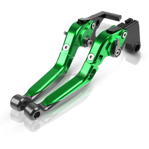 Pour <span class=keywords><strong>Kawasaki</strong></span> <span class=keywords><strong>ZX7R</strong></span>/ZX7RR 1989-2003 2002 ZX9 accessoires de moto CNC en aluminium extensible pliable réglable levier d'embrayage de frein - Product Image 3