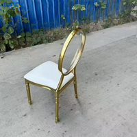 Chaises en placage de fer de haute qualité pour les banquets d'hôtel mariages et tous types d'événements offrant une durabilité à des prix compétitifs