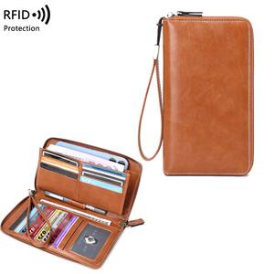 Nouveau <span class=keywords><strong>portefeuille</strong></span> pour femmes avec brosse antivol <span class=keywords><strong>RFID</strong></span> sac à main de grande capacité avec plusieurs positions de carte <span class=keywords><strong>portefeuille</strong></span> long - Product Image 1