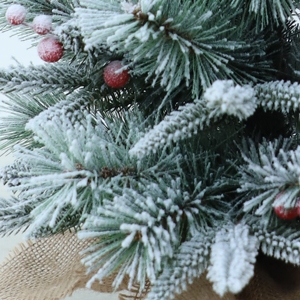 Árbol de Navidad Verde Miniatura Preiluminado de Alta Calidad, Venta Caliente de Fábrica, Material de Primera Calidad, Decoración para Eventos al Aire Libre, Personalizable - Product Image 4