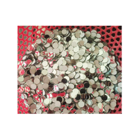 Mosaïques de verre miroir véritable, mosaïque ronde en verre miroir, bricolage