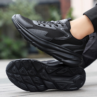 Chaussures de sport décontractées pour hommes, taille 39-48, semelle EVA, fabrication ODM, lacets, maille blanche, baskets