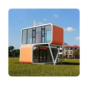 High Quality Outdoor Indoor Soundproofing Double Office Booth Quite Booth Office Pod Soundproof Meeting Room