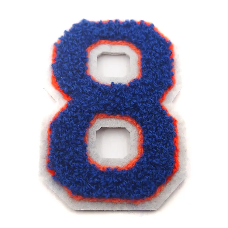 E092 Custom Glitter Borduurwerk Spel Dag Basketbal/Honkbal/Tennis/American Football Naaien Ijzer Op Chenille Patches Voor Kleding