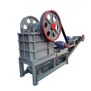 Concasseur à mâchoires Hengtong PE 250X400 hautement efficace, capacité max. 20 t/h pour le concassage de pierres et de béton, composants de moteur et roulements. - Product Image 3