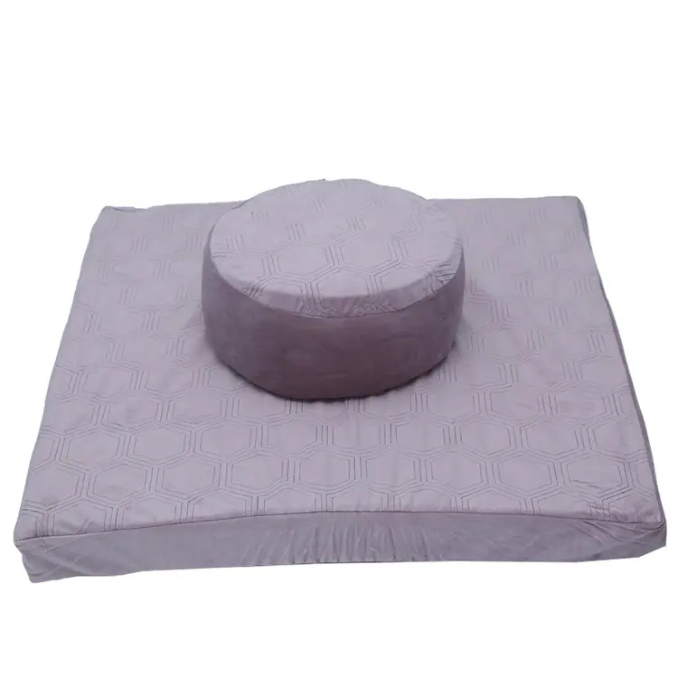 Floor seat cushion and yoga zabuton meditation cushion pillow