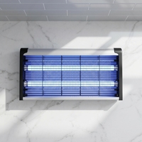 Tueur de moustiques électronique en aluminium T8 2*10 2*15 2*20, lumière UV anti-moustiques (4-40W)
