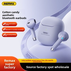 Écouteurs sans fil TWS Remax les plus vendus pour 5.3 - Son stéréo semi intra-auriculaire - Autonomie de 10 à 15h ; Style bonbon de coton - Product Image 5