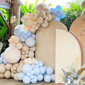 Baby Shower Qualatex Anniversaire décoration Bébé Bleu Ballons Guirlande <span class=keywords><strong>Kit</strong></span> Pastel Lumière <span class=keywords><strong>Arche</strong></span> pour la fête - Product Image 4