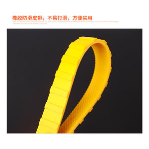 Clé à filtre à courroie dentée antidérapante neutre, clé à filtre à huile, outil de démontage pour purificateur d'eau, moulage en fonte ductile - Product Image 2