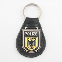 Mode Personnalisé En Cuir Porte-clés Logo De Voiture En Métal En Cuir Porte-clés En Cuir Porte-clés
