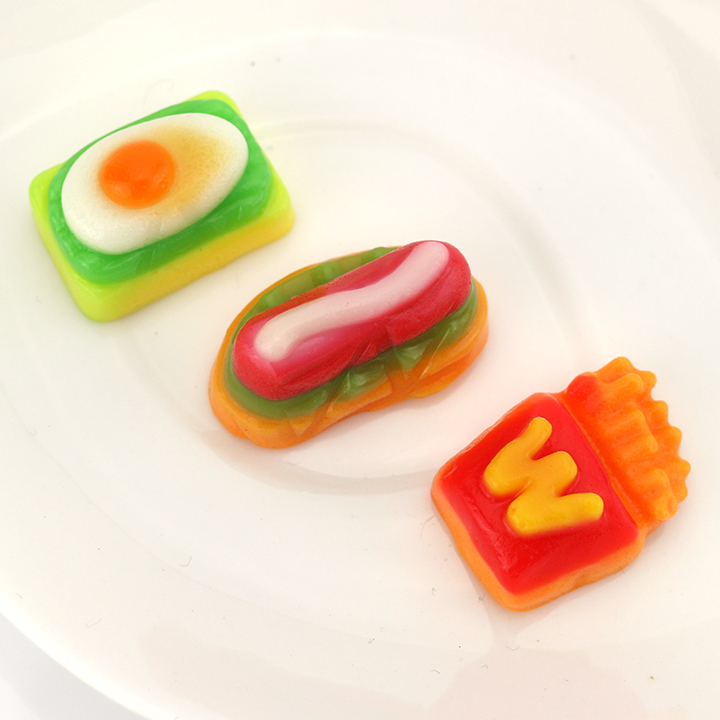 burger toys candy