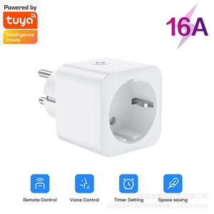 Smart Power <b>Socket</b> Plug EU Plug 16A Wi-Fi <b>Remote</b> <b>Control</b> With Mobile App Timer Function - Product Image 5