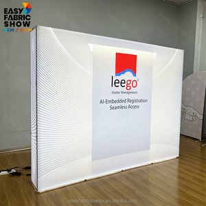 3D <strong>Photo</strong> <strong>Booth</strong> Backdrop Custom <strong>Screen</strong> Portable Aluminum Tension Fabric Frame Stand - Product Image 3