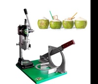 Handmatige kokosnootsnijder van roestvrij staal, kokosnoot opener, schiller, fruit- en groenteschiller