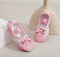 PAS CHER PRIX CHAUSSURE Chaussures De Ballet Paillettes Split-Sole Pantoufles De Danse Enfant Filles Adulte Toile Ballet Danse Pratique Chaussures
