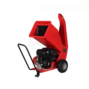 CE Approved Domestic 15hp Gasoline Engine Powered Wood Chipper Shredder Machine Branch Chipping Machine