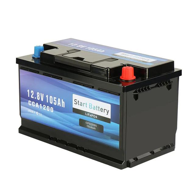 Original Quality 12V 105Ah AGM Start Stop Battery For Luxury Car BMW Mercedes Land Rover OEM Factory