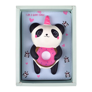 Carnet de notes anti-stress en PU à motif de dessin animé d'animaux mignons et moelleux - Product Image 5
