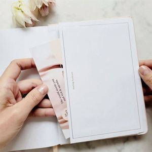 Productos de Papel, Artículos de Oficina de Tapa Dura, Agenda, Cuaderno de Reuniones con Artículos de Acción, Opción de Regalo, Color Personalizado - Product Image 3