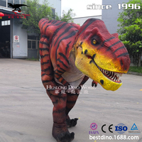 Costume de dinosaure robot animatronique d'usine