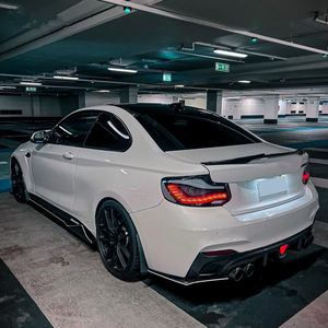 2 uds luces traseras LED ahumadas para <span class=keywords><strong>BMW</strong></span> 2 Series 2014 2015-2019 2020 F22 F23 F87 M2 lámpara trasera - Product Image 4