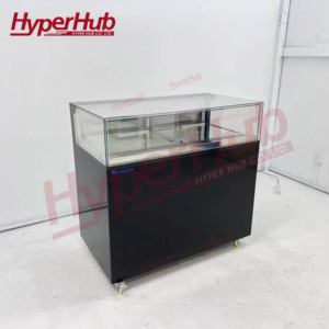 Vitrina Refrigerada para <span class=keywords><strong>Pastelería</strong></span> de Una Sola Capa, Sistema de Circulación de Aire Frío, Antivaho, Exhibición Clara para Panadería - Product Image 4