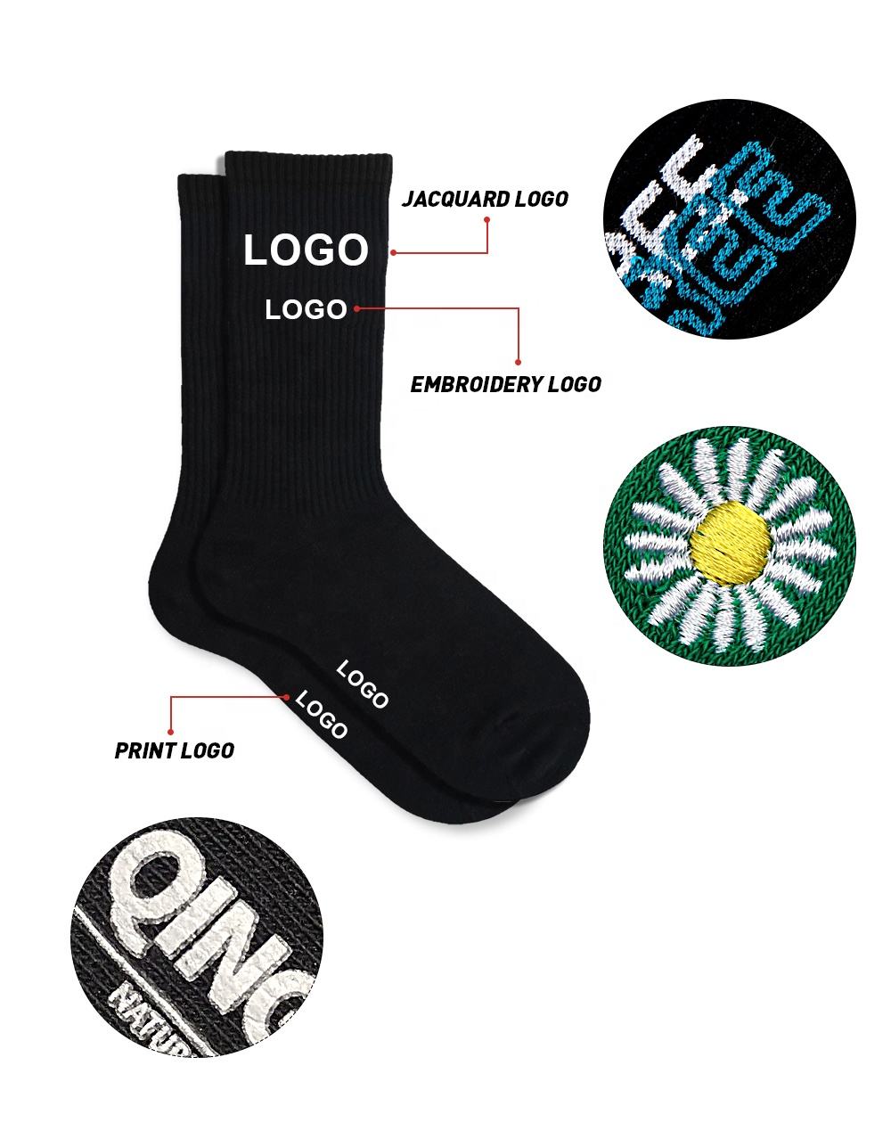 Wholesale Custom Funny Crazied Colorful Funkied Cool Mens Fashion Dress Cotton Socks Crew Happiness Socks for Men