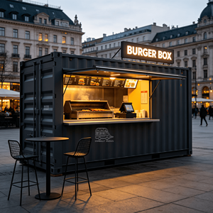 Prefab Restaurant Container Restaurant Shipping Container Cafe Mobile Coffee Container Shop - Product Image 3