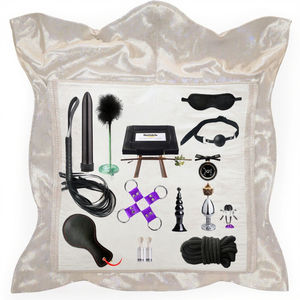 Ensemble de jouets de bondage en cuir fouetté SM pour couples, produits en cuir pour adultes - Product Image 3