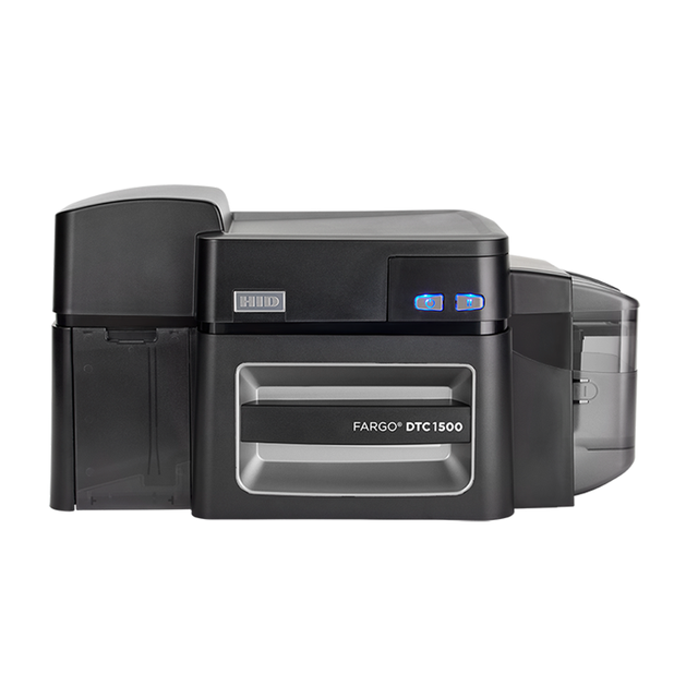 DTC1500 Low-Cost Business College ID Card Printer Encoder 300dpi Dye Sublimation Resin Thermal Transfer PVC Card Access Control