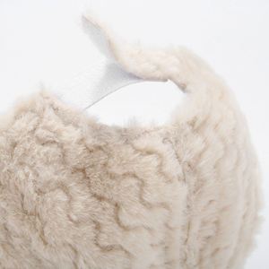 Gorro de Invierno Cálido para Mujer, Diseño Acolchado, Color Sólido, para Exteriores, Gorra de Béisbol con Peluche - Product Image 5