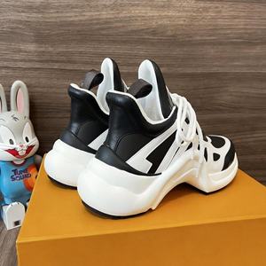 Zapatillas de Baloncesto de Piel Auténtica con Cordones, de Caña Alta, Cómodas, Transpirables, con Suela Gruesa, de Alta Calidad - Product Image 2