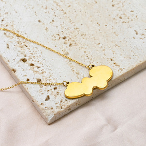 Collar de Acero Inoxidable con Caligrafía Árabe Islámica, Amuleto de Amor y Suerte 2026, Joyería de Moda al por Mayor, Nuevo para Mujer - Product Image 4