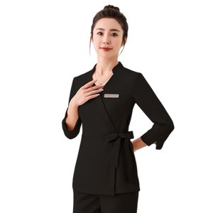 Uniformes Médicos Unisex de Manga Corta al por Mayor para Hospitales, Fisioterapeutas y Masajistas - Product Image 5