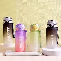 Grande cruche en plastique Tritan unisexe sans BPA étanche pour les sports d'extérieur.