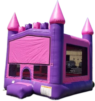 Château gonflable coloré en PVC 0,55 mm, taille et couleur personnalisables, utilisation intérieure/extérieure, marque Combo Bounce Reddy