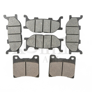 Almohadillas de freno delanteras y traseras para motocicleta, aptas para Yamaha XVS1100 <span class=keywords><strong>Dragstar</strong></span> 1999-2009 <span class=keywords><strong>XVS</strong></span> 1100 A <span class=keywords><strong>Dragstar</strong></span> Classic, aptas para el - Product Image 2