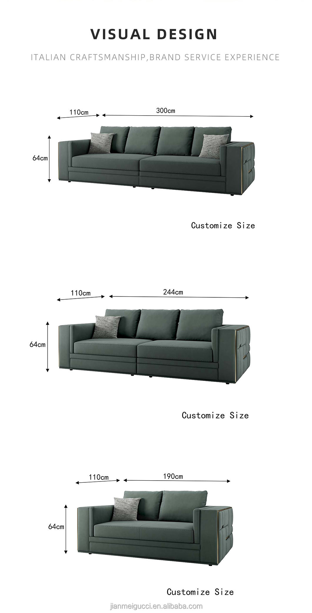 Long Couch Sofa