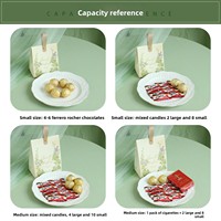 Boîte à bonbons de mariage avec un design créatif haut de gamme, boîte cadeau en carton en forme d'alien pour mariages et fiançailles