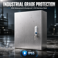 Boîtier de distribution métallique couleur personnalisée IP65 résistant aux intempéries, coffret électrique peint, marque Ouyue, vente en gros directe usine OEM