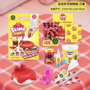 Cross-border Bestseller in Stock ZURU Slime DIY Shopping Bag Squishy Baking Food Set, <b>Clay</b> Toy <b>Kit</b> - Product Image 5
