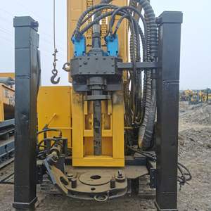 Plate-forme de forage de puits d'eau d'occasion remis à neuf #473 Profondeur: 260 mètres Tour de 3.3 mètres, fabriquée en 2021 - Product Image 1