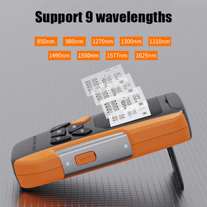 GUANGYAN G9 FTTH Glasfaser <span class=keywords><strong>multimeter</strong></span> Wiederauf ladbarer OPM-Glasfaser tester 15km optischer Leistungs messer mit VFL - Product Image 3