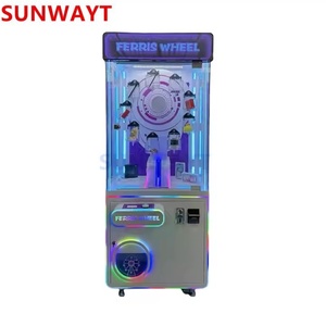 Nouvelle machine de jeu Arcade Crane Dolls Catcher Toy Ferris Wheel with Coin Acceptor Gift Machine - Product Image 2