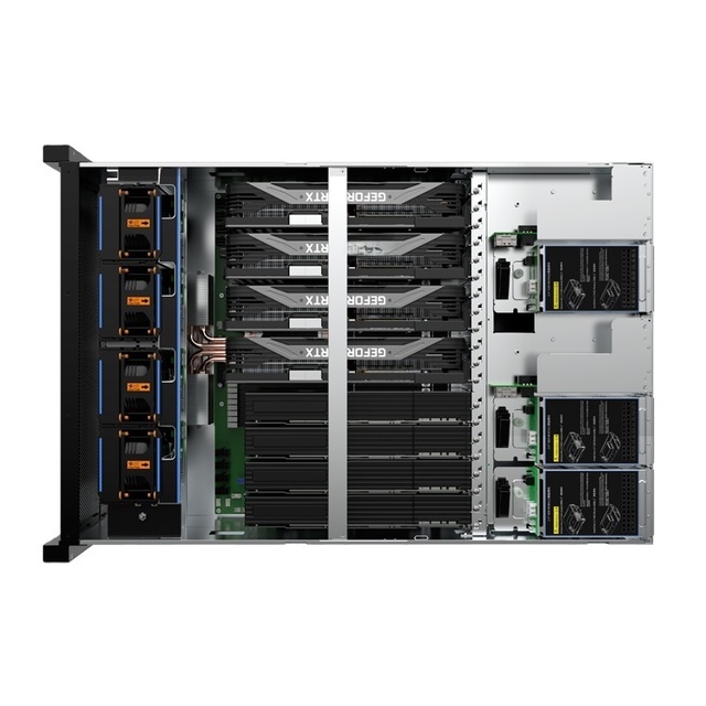 Gooxi 4U AMD AI 8 GPU Rack Server SR4108G-S04R Stock RTX 3080/3090/4090